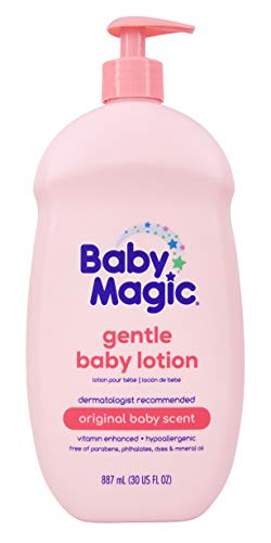 Baby Magic Baby Lotion With Original Baby Scent, Camellia Oil & Marshmallow Root, 30 Oz