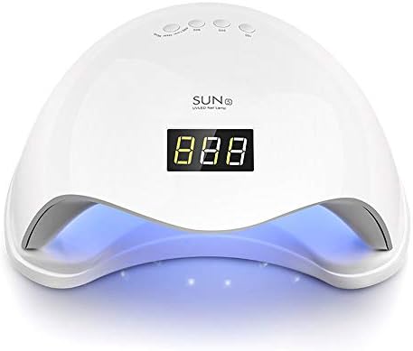 ネイルドライヤー ジェルネイル ハイパワー 赤外線検知 UV ＆LEDダブルライト ジェルネイル用 四つタイマー設定 硬化用 マニキュア ぺディキュア等 日本語説明書付き (48W)