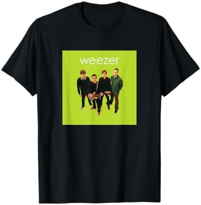 Amazon.com: Weezer - Green Album Cover T-Shirt : Clothing, Shoes