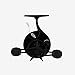 13 FISHING - Freefall Ghost Glow - Inline Ice Fishing Reel - 2.5:1 Gear Ratio - Left Hand Retrieve - BBFFGWBOG2.5-LH