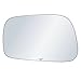 exactafit 8162L Driver Side Mirror Glass Replacement Repair Compatible With 2003-2008 Toyota Corolla Matrix, Pontiac Vibe