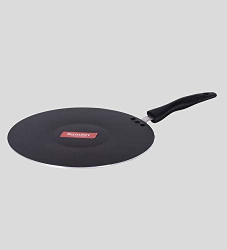 30cm m Aluminium Induction Base Super Flat tawa tava fry pan |Nonstick Dosa Tawa/Griddle, Roti-Chapati Tawa Pan Perfect for Pancakes, Pizzas, and Quesadillas