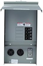 Siemens Tl137Us Talon Temporary Power Outlet Panel With A 20 30 And 50-Amp Receptacle Installed Unmetered
