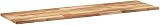 vidaXL Solid Acacia Wood Table Top 120x40x2cm Rectangular Untreated Durable view 7