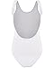 Tanbaby Mangopop Women's Backless Bodysuit Jumpsuits (White, Medium)