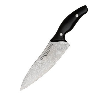 Stratus Culinary Ken Onion Rain Cook's Knife, 8-Inch, Silver