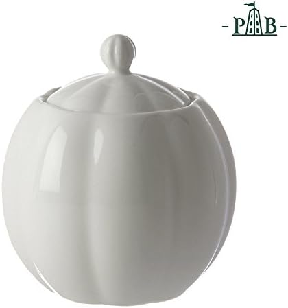 PORCELLANA CC300 Villadeifiori Sugar Bowl with Lid, Porcelain, Multi-Colour, 0.1 x 0.1 x 0.1 cm