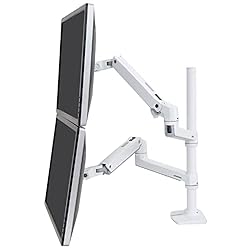 Ergotron – LX Vertical Stacking Dual Monitor