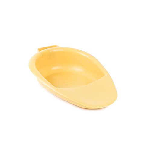 Large Bedpan, Fracture, 2.5L, 350lb Cap, Gold