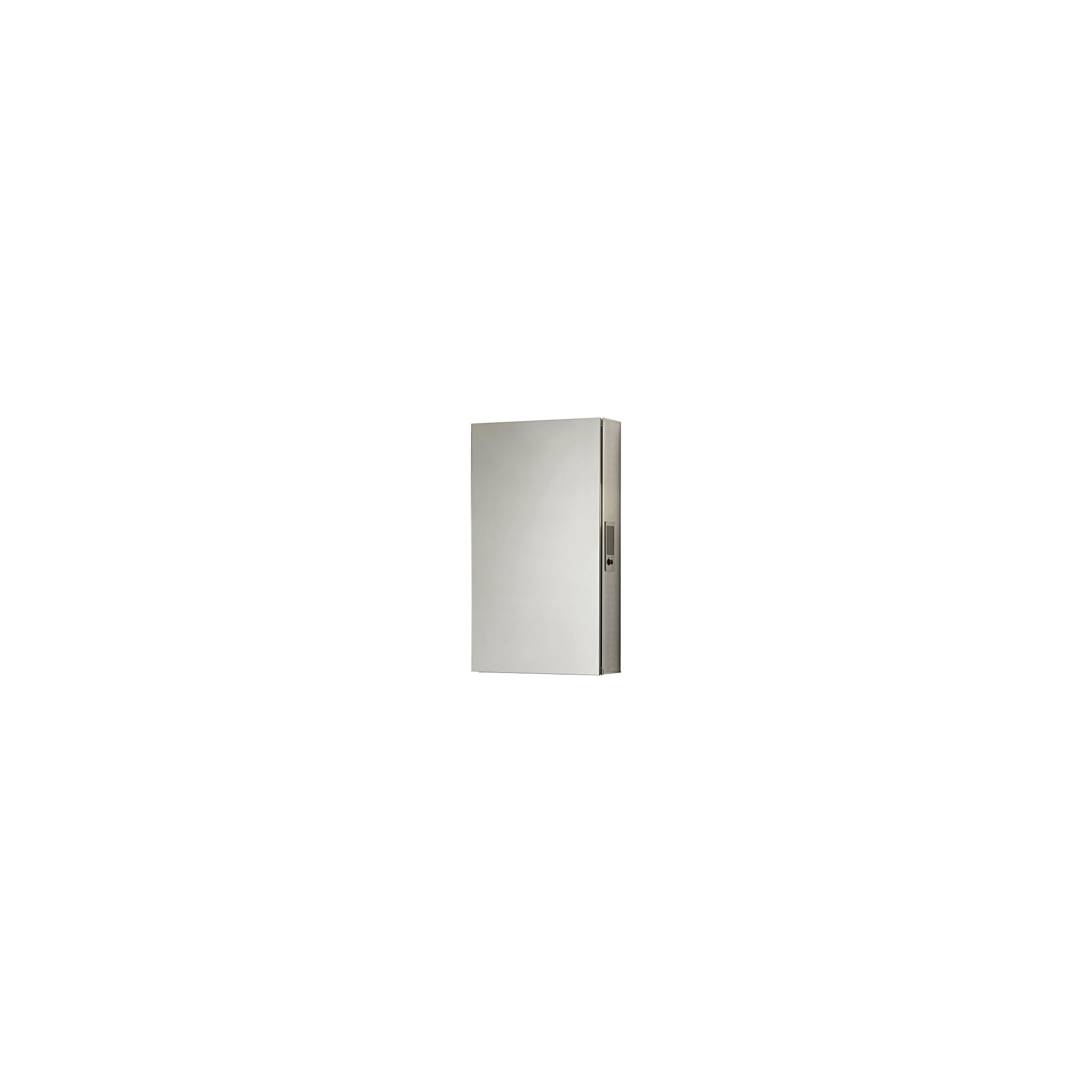 Home Netwerks 15 in. W x 26 in. H Frameless Stainless Steel Surface