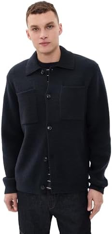 Theory Men's Precision Ponte Murphy Jacket, Black, S at Amazon