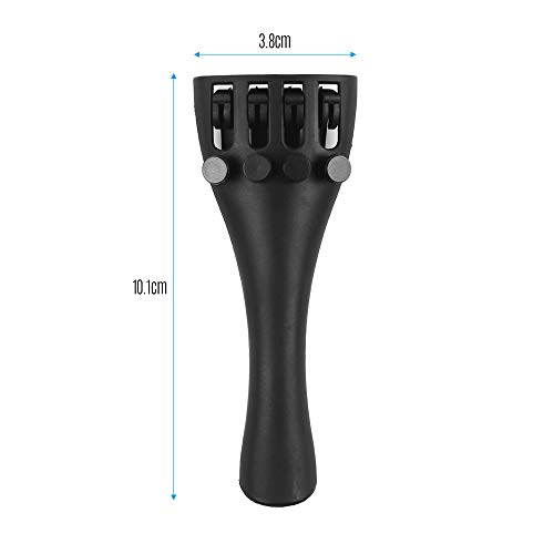 image for Kalaok Carbon Fiber Violin Fiddle Tailpiece for 1/2 Violins with Four 