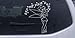 Silver 4.6in X 5.8in -- Tinkerbell Eat My Pixie Dust Cartoons Car Window Wall Laptop Decal Sticker