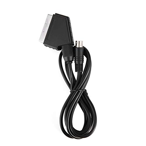 1.8M/6FT EU version V-pin Scart cable RGB AV Cables PAL For Sega Genesis 2 Mega Drive MD 2