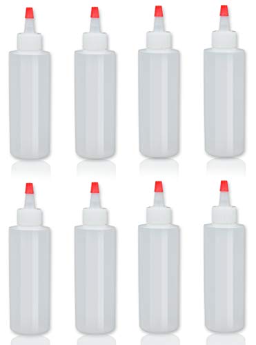 1 8+pack+Plastic+Squeeze+Condiment+Bottles