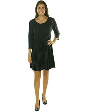 Women's Long-Sleeve Sweater Dress