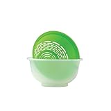 Fit Organic Fruit and Vegetable Soaking Bowl and Colander