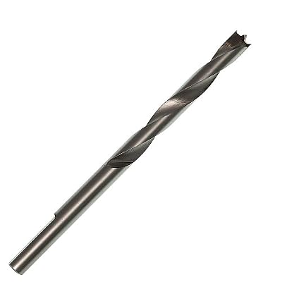 BLUE BOAR 1/4" x 3-7/8" TCT Tungsten Carbide Brad Point Pilot bit for hard woods, Plywood, MDF, Chipboard, OSB, Ipe