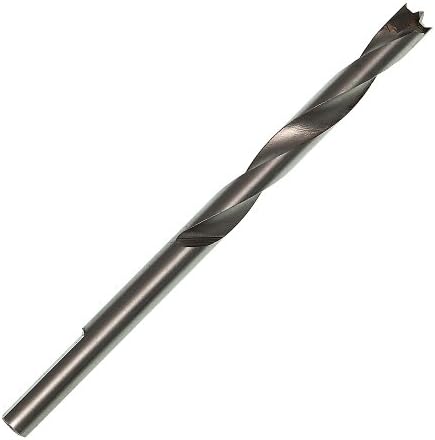 BLUE BOAR 1/4" x 3-7/8" TCT Tungsten Carbide Brad Point Pilot bit for hard woods, Plywood, MDF, Chipboard, OSB, Ipe