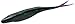 Zoom Bait Salty Super Fluke Bait-Pack of 10 (Junebug, 5-Inch)