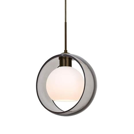 Besa Lighting 1jt Manasm Br Mana One Light Cord Pendant With