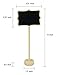 Mini Chalkboard Signs with Stand Set Erasable Wood Rectangle Message Board Signs Pack of 10 by MoArmor