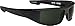 Spy Optic Logan 670939973863 Wrap Sunglasses, 60 mm (Soft Matte Black/Happy Gray/Green)