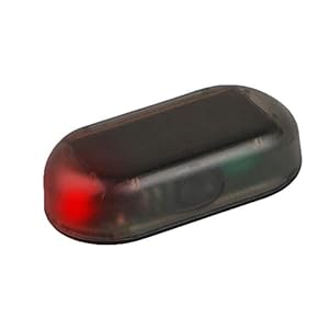 Sortim Nieuwe Auto Alarm LED Licht, Nep Zonne Beveiliging Waarschuwing Dummy Systeem knipperende Lamp, Waarschuwing…