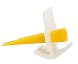Wall Floor Tile Leveling System-Tile Leveler Spacers Clips Wedges 100 Sets. Lippage free tile installation for PRO and DIY