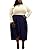 HDE Women's Plus Size High Low Long Wrap Style Maxi Skirt with Pockets