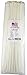 Heavy Duty Cable Zip Ties. Durable strong nylon tie wraps, 120 LB Tensile Strength (15 Inch 100 Pack, White)