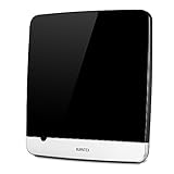 TV Antenna, AVANTEK AR-F14 Amplified Digital Indoor HDTV Antenna with 50-Mile Range Signal Booster