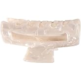 White Rectangle Claw Hair Clips - Non-Slip, Thick Hair Accessories Gift for Women and Girls