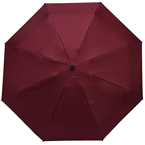 Goothdurs Travel Mini Umbrella - Compact Small Sun & Rain Windproof Umbrellas for Women Men with 95% Anti-UV Portable Lightweight Outdoor Parasol