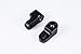 Radracing Frame Sliders Crash Protectors Kit for Honda CBR600RR PC40 2007 2008 Delrin Black