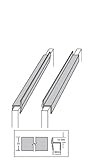 Custom Accents Pvc Hanging File Rail For 3/4