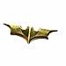 Unisex's Zinc Alloy Man Batman Batarang Money Clip Gold