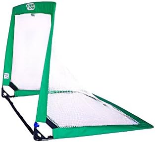 PUGG Upper 90 Squared Soccer Goal 4' Set - Portable Training Futsal Football Net - The Original Pickup Game Goal (2 Goals & Bag)
