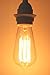Edison Bulb Pack of 4 by Fraser - ST58 Vintage Style Clear Bulbs - Dimmable