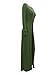 Flymall Women Long Sleeve Open Side Split Long Maxi Dress T Shirts Tops (M, Army green)
