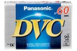 Camcorder DV Tape Compatible with Sony DCR-VX2000 Camcorder DV Tape 60 Minutes Mini DV Video Cassette - Replacement by Panasonic