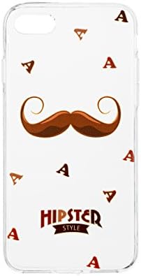 Jusor Iphone 7 Case Silicone Soft Shell Drawing Case for 4.7 Inches Iphone 7 (Moustache)