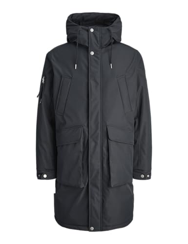 Jorinwood Twill Parka, nero, s, Nero, S
