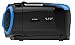 HDi Audio CD Boombox CD-518 Blue Sport Stereo Portable CD Player with AM/FM Radio and Aux Line-in Boombox Black/Bluethumb 4