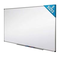 Master of Boards White Board | Magnet Dry Erase Board | Magnetic Message and Memo Planner for Commercial or Private Use | 5 Sizes | 36" x 24"