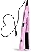 Silky Hair One Pass Flat Iron 475°F Hair Straightener | Vibrating/Ceramic + Titanium Tourmaline Fusion Floating Plates Straighten Curly,Coarse,Damaged & Thin Hair | Dual Voltage & Auto Shut Off
