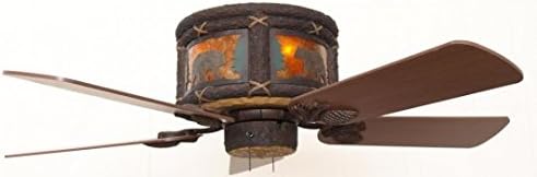 Timber Creek Ceiling Hugger Fan Walnut/Teak