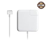 Air Charger, Ac 45w Magsafe2 ( T-Tip ) Connector Power Adapter Charger for Air 11-inch and 13 inch ( For Air Released after Mid 2012 )