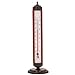 Bjerg Instruments Bronze Tube Indoor Desktop Thermometer