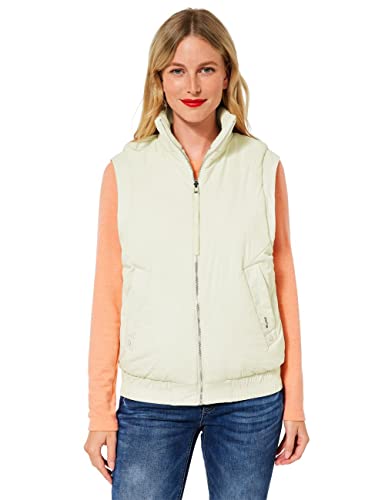 STREET ONE A220128 Gilet Reversibile, Cool Cream, 38 Donna
